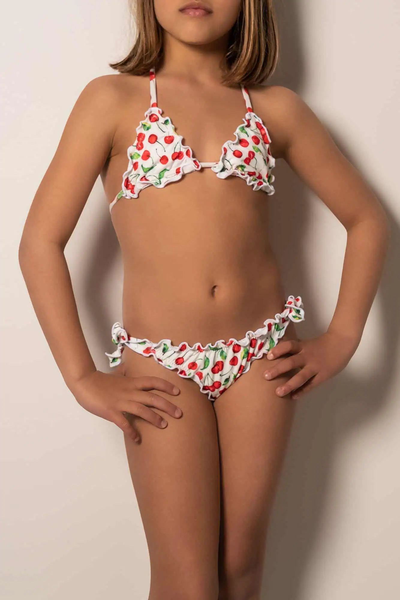 Baby Triangolo Frou Frou - Cherry
