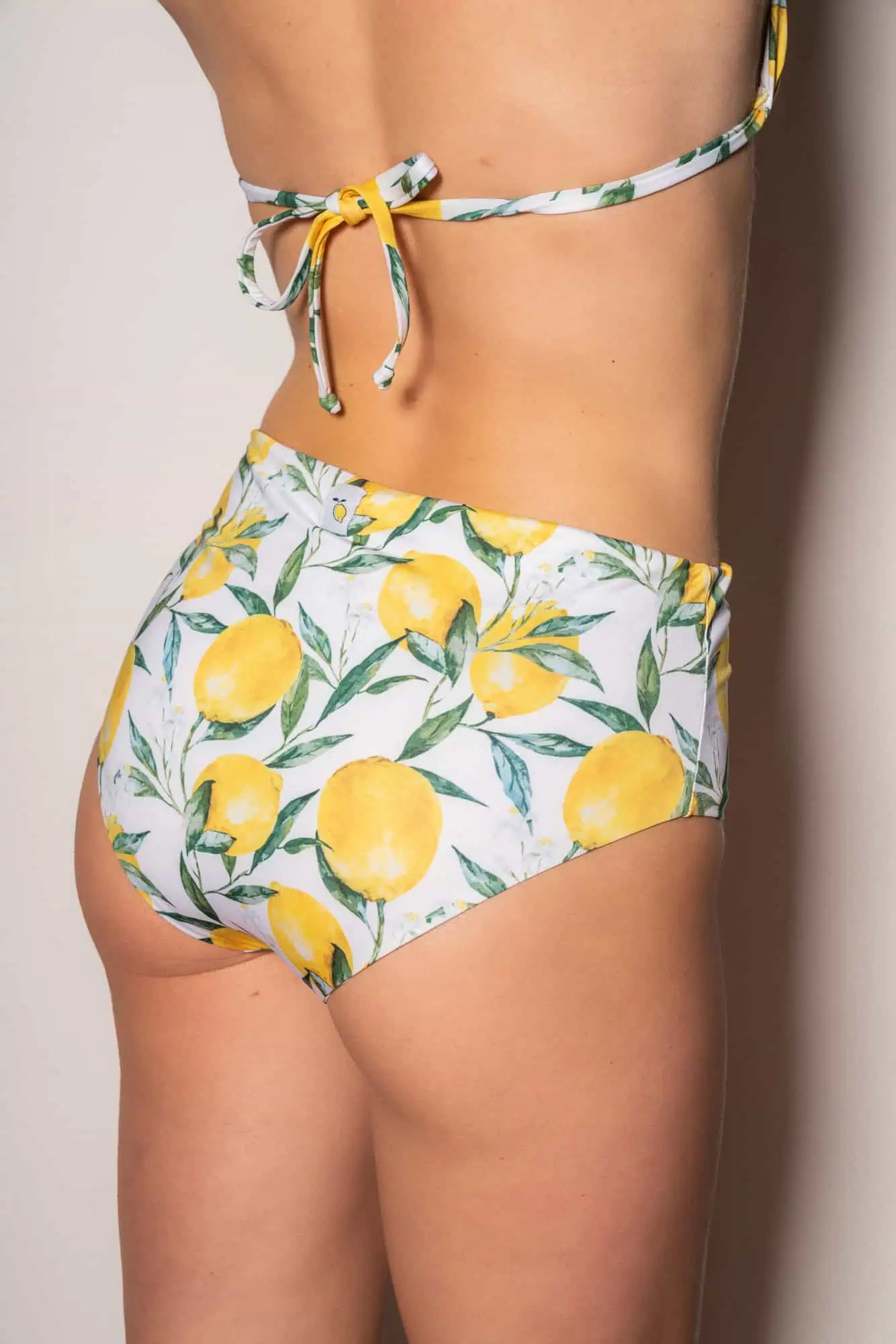 Sorrento Bikini Bottom - Lemon - Image 2